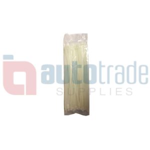 CABLE TIES 100PC - CLEAR