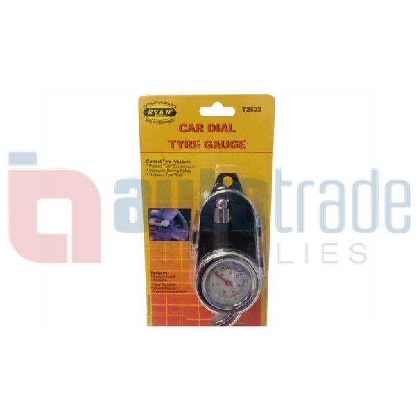 TYRE GAUGE DIAL CAR