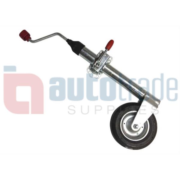TOW HITCH JOCKEY WHEEL + CLAMP