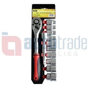 SOCKET SET 12PC 1/2" DRIVE
