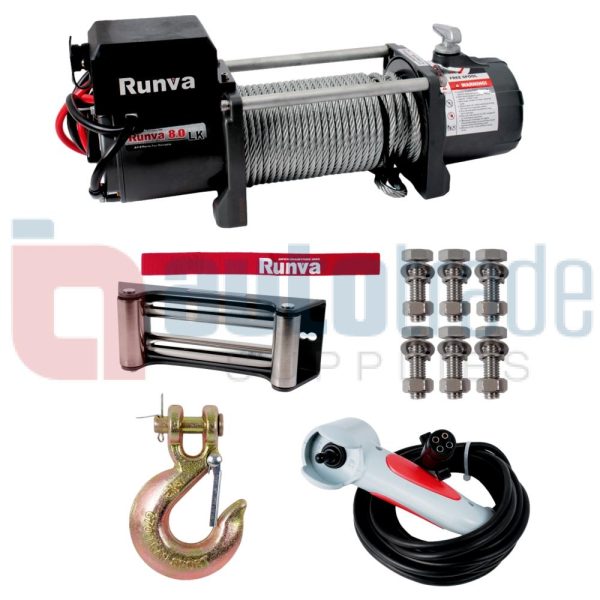 ELECTRIC WINCH 12V 8000LBS