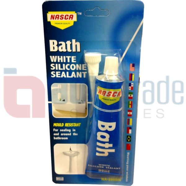 SILICONE BATH WHITE 90ML