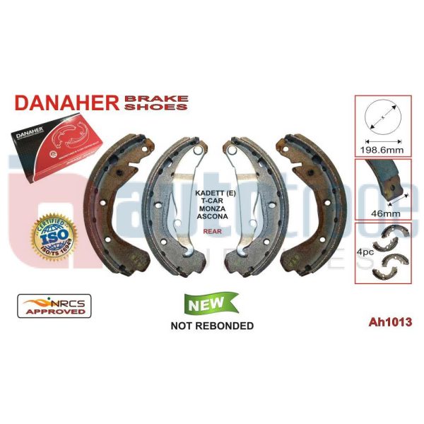 BRAKE SHOE (198.6mmX46mm)