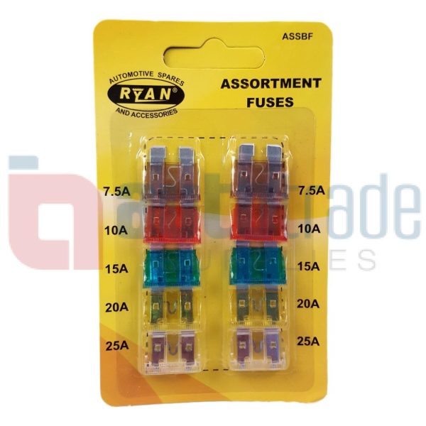 RYAN BLADE FUSE STD 10PC