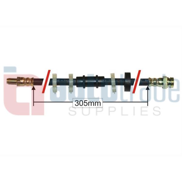BRAKE HOSE REAR