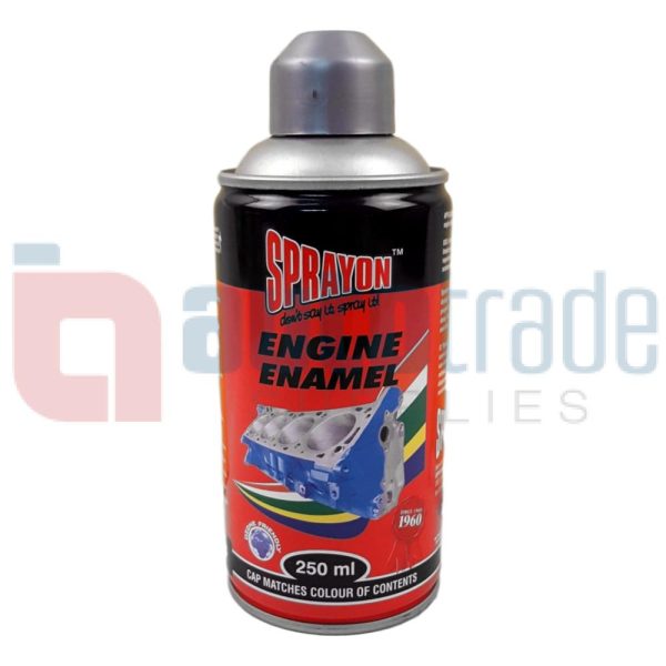 SPRAY PAINT ENGINE SILVER