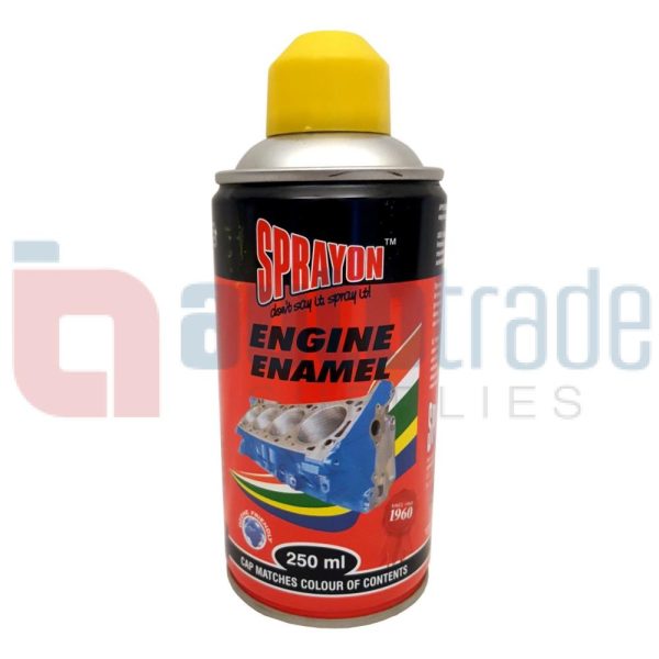 SPRAY PAINT ENGINE YELLOW