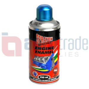 SPRAY PAINT ENGINE MET BLUE
