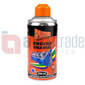 SPRAY PAINT ENGINE ORANGE