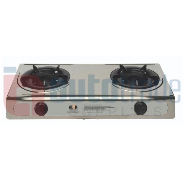 ALVA 2 BURNER GAS STOVE