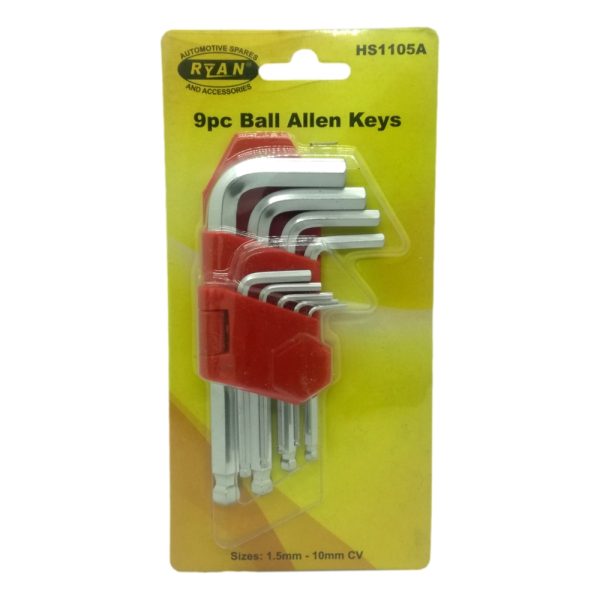 ALLEN KEY BALL 10PC