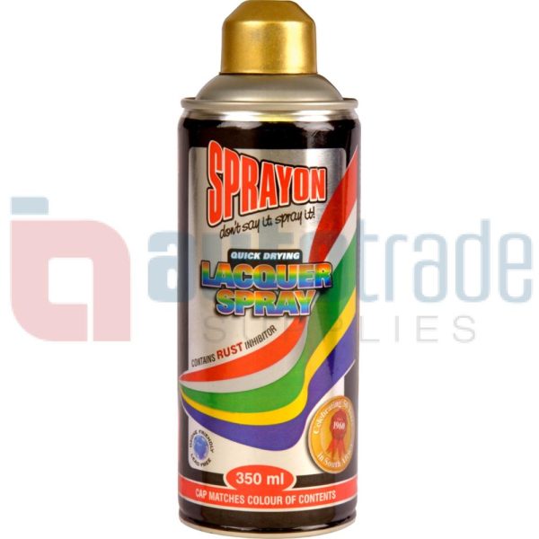 SPRAY PAINT RICH PALE GOLD