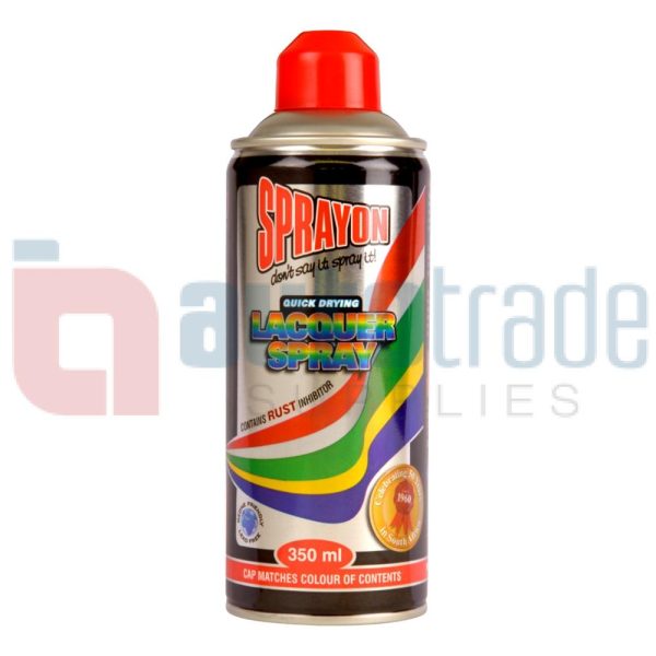 SPRAY PAINT SIGNAL RED