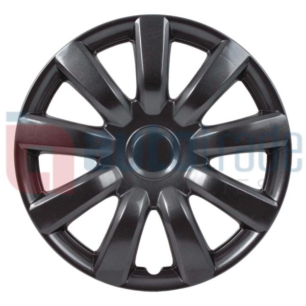 WHEEL COVER SET GUN METAL 13"