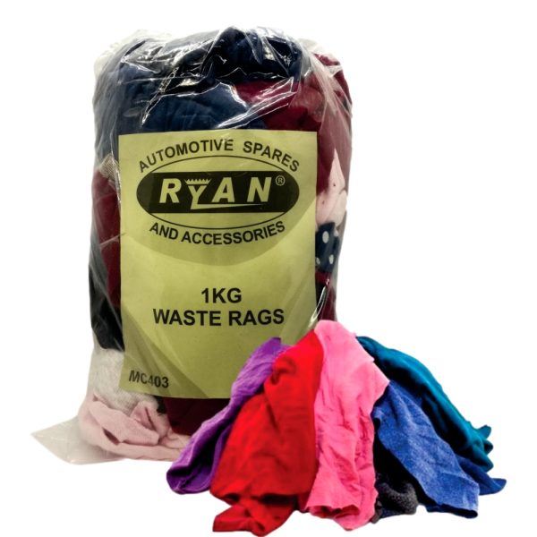 CLOTH WASTE RAGS 1KG