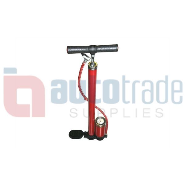 PUMP HAND DOUBLE WITH GAUGE