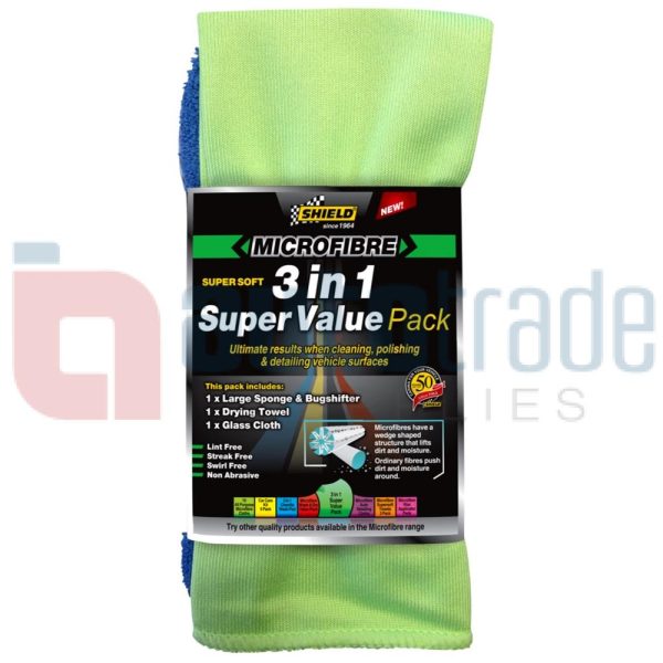 SHIELD MICROFIBRE 3 IN 1