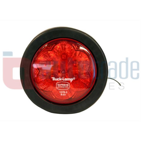 TRUCK-LAMP RED 8-LED