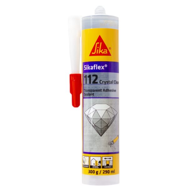 SILICONE SIKAFLEX 112 CLEAR