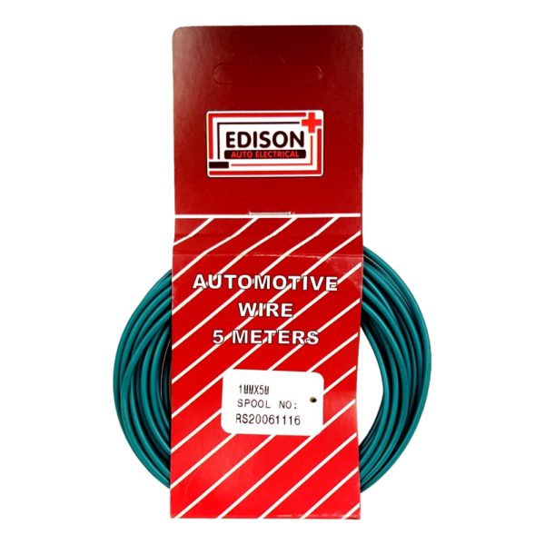 AUTO CABLE 1.0mm (5mtr-GREEN)