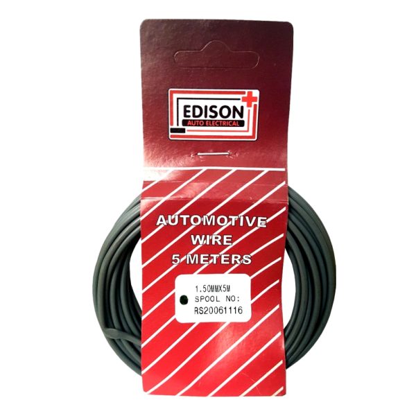 AUTO CABLE 1.5mm (5mtr-GREY)