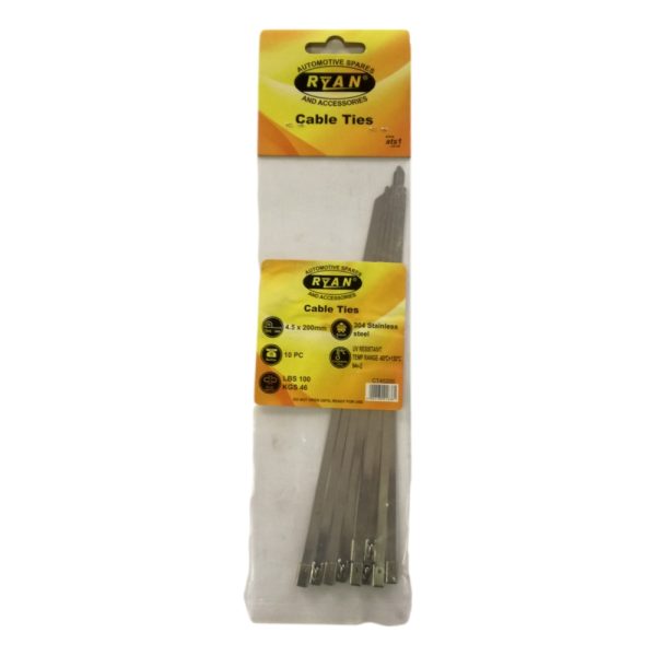 RYAN CABLE TIES 10PC