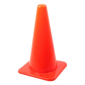 ROAD CONE ORANGE PVC 450MM