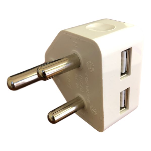 ELECTRICAL PLUG USB X2