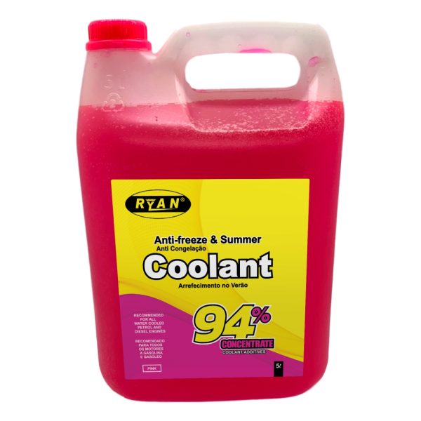RYAN ANTI-FREEZE PINK 5L