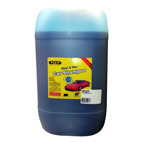 RYAN WASH & WAX SHAMPOO 25L