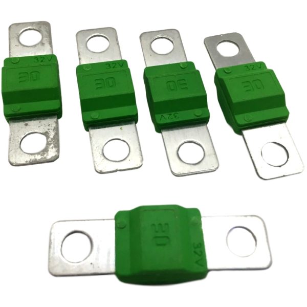 FUSE MEGA STRIP  30AMP (5PC)