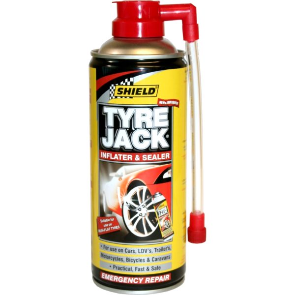 SHIELD TYRE JACK 340ML