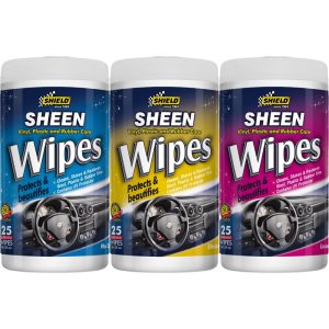 SHIELD SHEEN WIPES 25PC