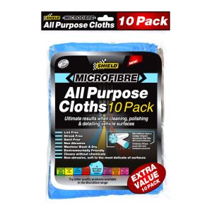 SHIELD MICROFIBRE TOWELS 10PC
