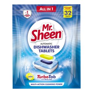 MR SHEEN AUTO DISH TABS 32PC