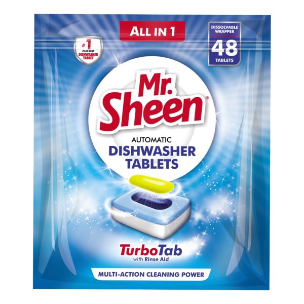 MR SHEEN AUTO DISH TABS 48PC