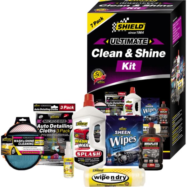 SHIELD CLEAN & SHINE KIT 8PC