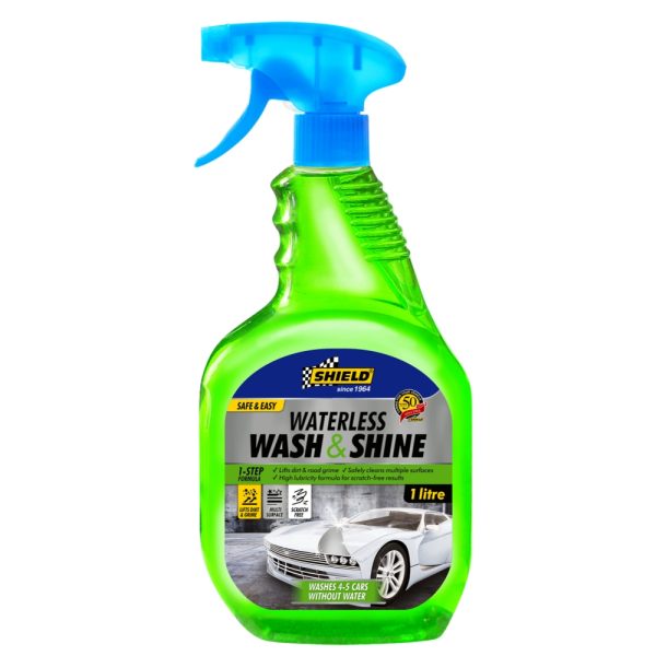SHIELD WATERLESS WASH N SHINE