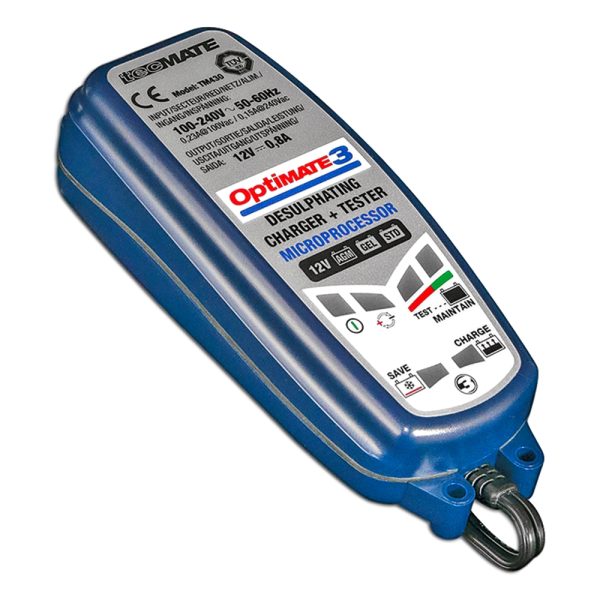 OPTIMATE 3 SMART CHARGER 40AH