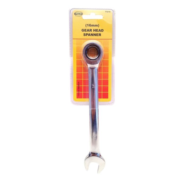 SPANNER GEAR HEAD 16MM
