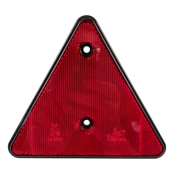 REFLECTOR TRIANGLE RED