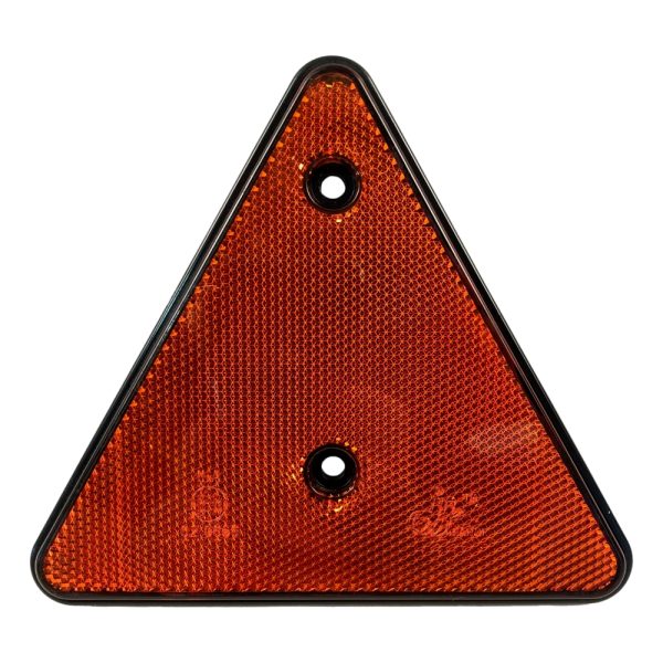 REFLECTOR TRIANGLE AMBER