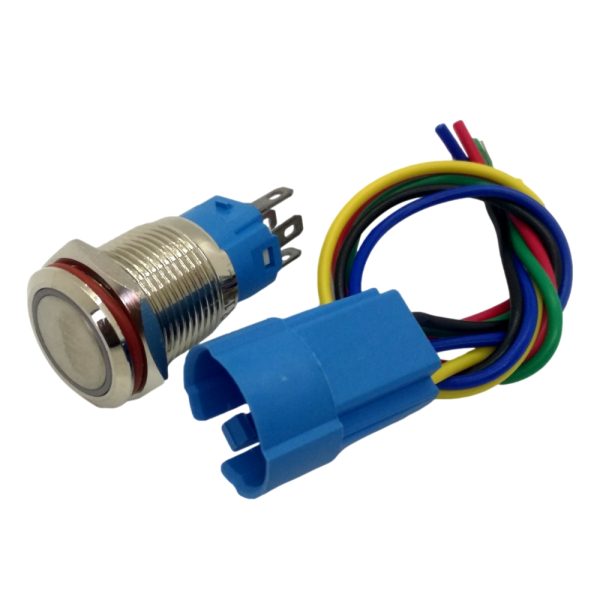 SWITCH STARTER METAL (RED)