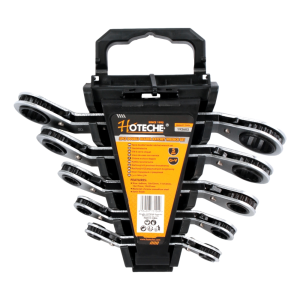 SPANNER SET DOUBLE HEAD RATCHET TYPE 5PC