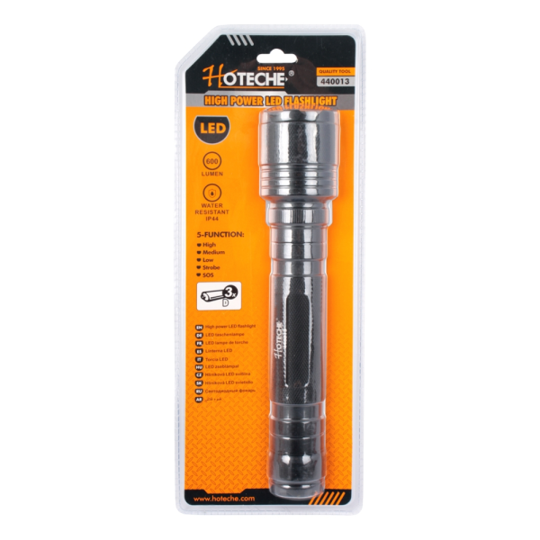 TORCH LED AIRCRAFT ALUMINIUM 10W 600LM