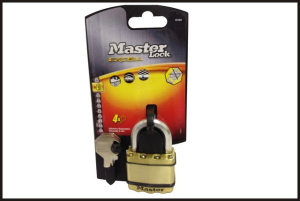 MASTERLOCK EXCELL BRASS 50MM