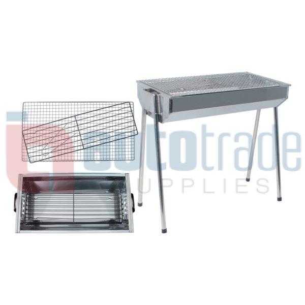 BRAAI WITH STAND & CHECKED GRILL