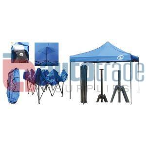 GAZEBO BLUE 3MX3M