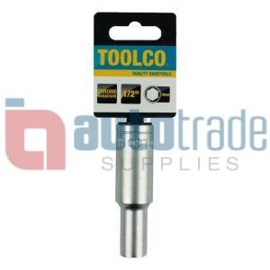SOCKET TUBE 10MM 1/2DRIVE 76MM LONG