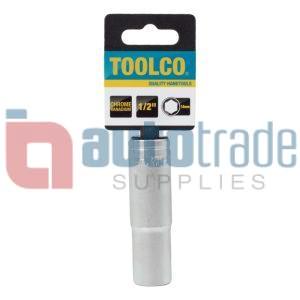 SOCKET TUBE 14MM 1/2DRIVE 76MM LONG